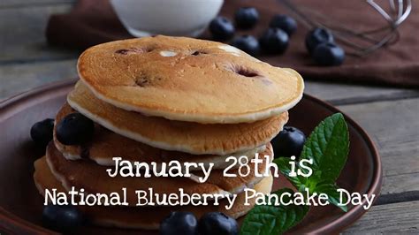 National Blueberry Pancake Day 2024 Date Arly Marcia