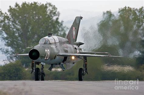 A Bulgarian Air Force Mig Um At Graf Photograph By Anton Balakchiev