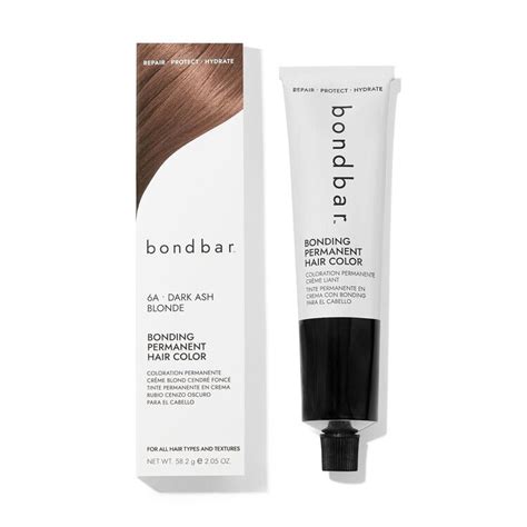 Bondbar 6a Dark Ash Blonde Bonding Permanent Crème Hair Color Sally