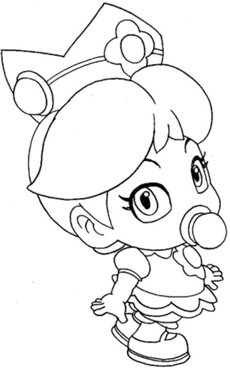 Baby Peach Coloring Pages at GetDrawings | Free download