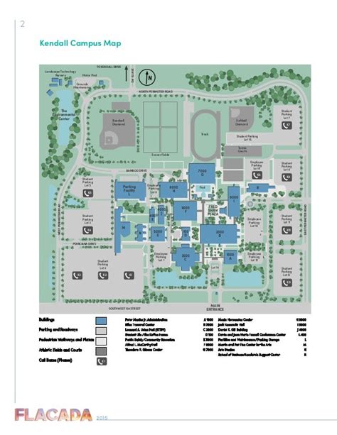 Miami Dade College Kendall Campus Map