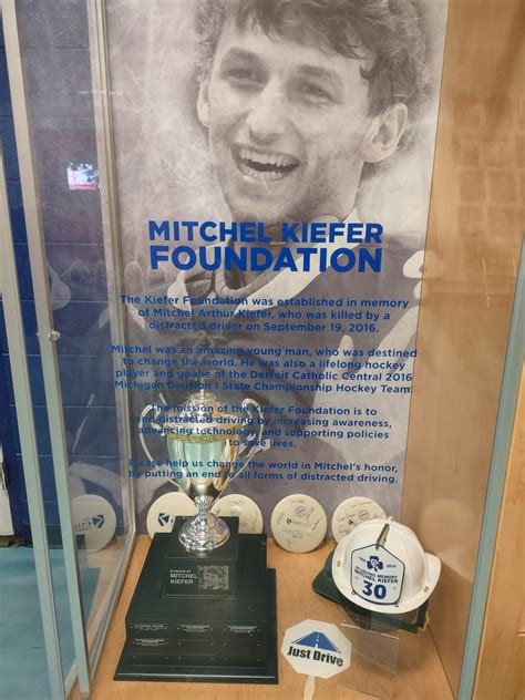 Six years after his death, Catholic Central goalie Mitchel Kiefer’s