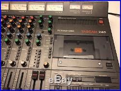 Vintage Tascam Portastudio Track Cassette Recorder Works Good