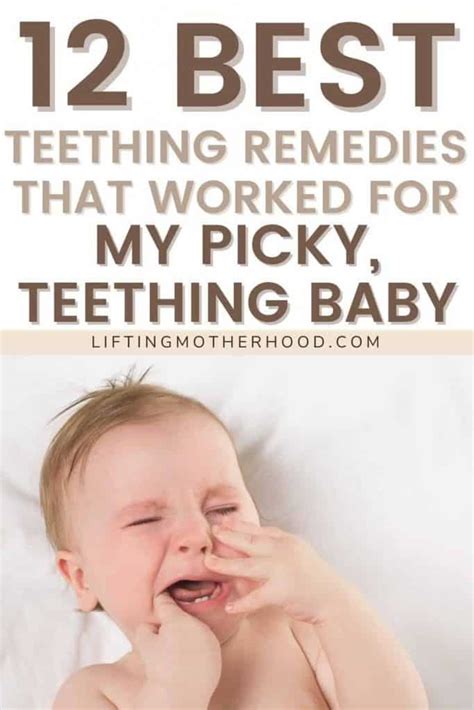 12 Helpful Teething Remedies For Babies | Lifting Motherhood