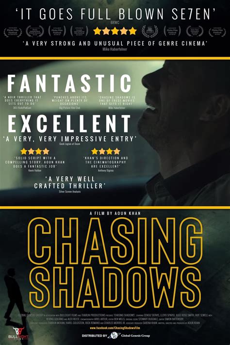 Reparto de Chasing Shadows (película 2019). Dirigida por Aoun Khan | La