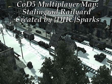 Call of Duty World at War Multiplayer Map: Stalingrad Railyard, Created ...