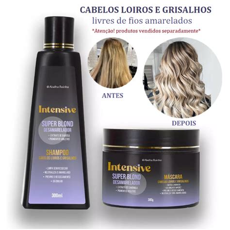 Linha Desamareladora Cabelos Loiros Ou Grisalhos Intensive Super Blond