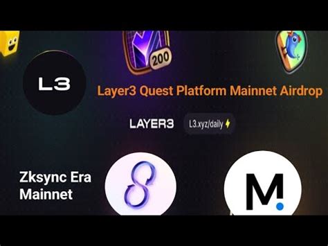 Layer3 Quest Airdrop Synswap Mute Dex Zksync Era Mainnet Task Don T