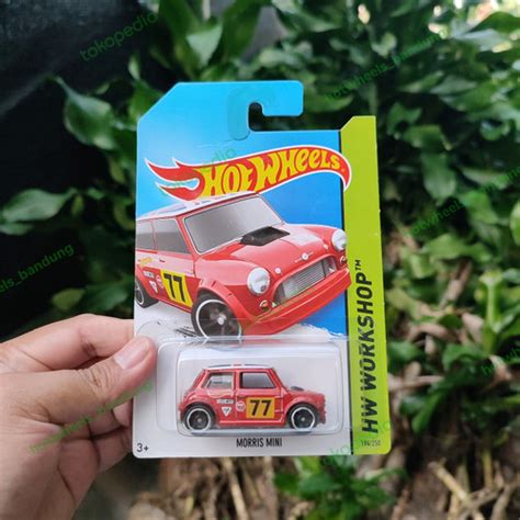 Jual Hot Wheels MORRIS MINI RED TAMPO HW WORKSHOP BASE BESI POP OFF Kota Bandung