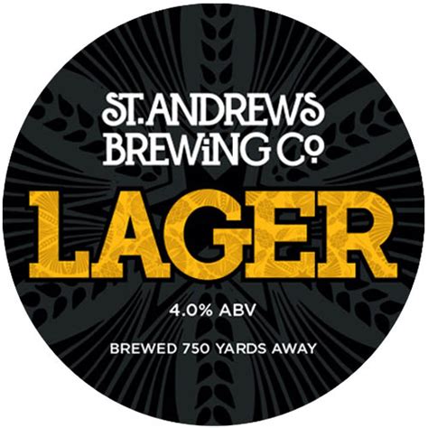 Lager St Andrews Brewing Co Untappd