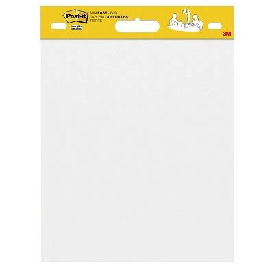 Post It Super Sticky Mini Easel Pad X Inches Sheets Pad