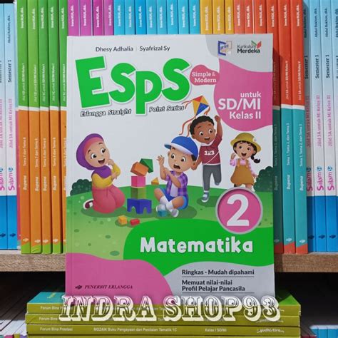 Buku ESPS Matematika Kelas 2 SD Kurikulum Merdeka Erlangga Lazada