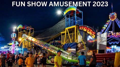 Fun Show Amusement Centre Laval 2023 YouTube