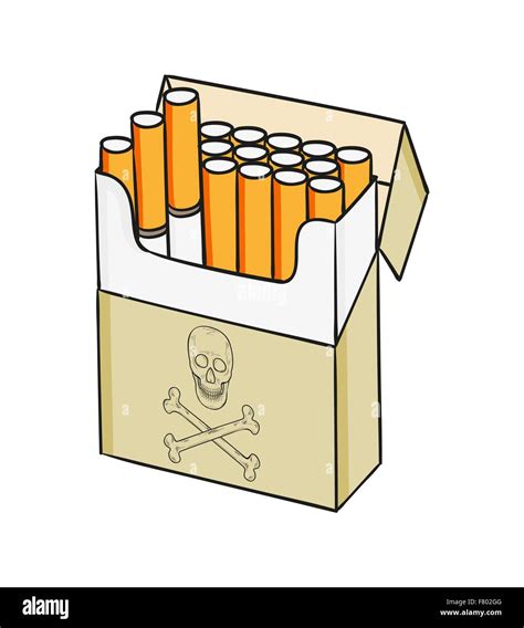 Cigarette pack Stock Vector Images - Alamy