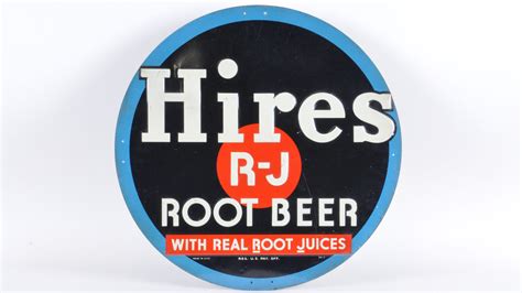 Hires Root Beer Sign Sste 24x24 F124 Walworth 2015