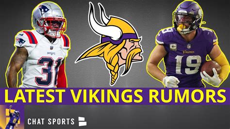 Minnesota Vikings Rumors On Adam Thielen Signing Jonathan Jones Or