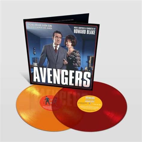 Original Soundtrack The Avengers 1968 1969 Ost Red And Orange Vinyl