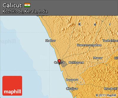 Where Is Kozhikode In India Map - Ebonee Magdalene