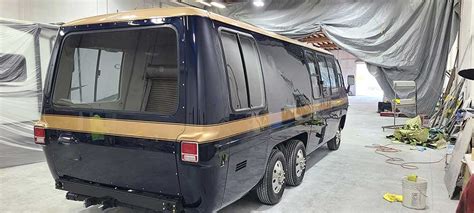 RV Paint Job: 1978 GMC Motorhome Paint Job