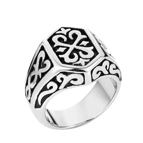 Nordic Viking Ring Rune Letter Odin Amulet Viking Style