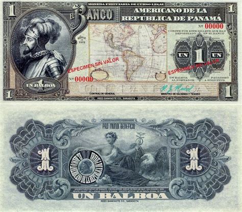 Roberts World Money Store and More - Panama Balboa Banknotes