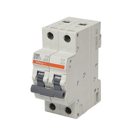 PROMELSA Interruptor termomagnético 2x10A 6kA 240 415V tipo C DIN