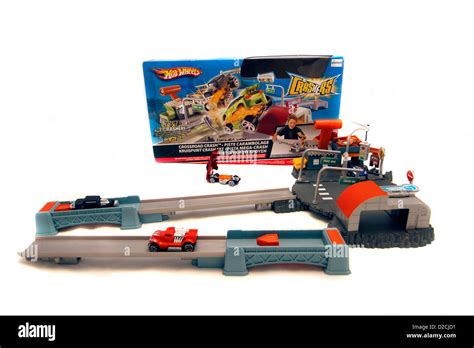 Hot Wheels Crasher Toy Racer Cars Stock Photo Alamy
