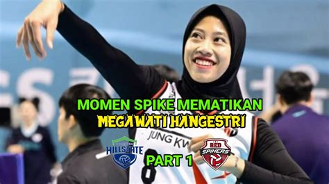 KOMPILASI MONSTER SPIKE MEGAWATI HANGESTRI SAAT RED SPARK VS HYUNDAI