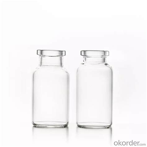 Pharmaceutical Neutral Borosilicate Glass Injection Vials Bottles Real