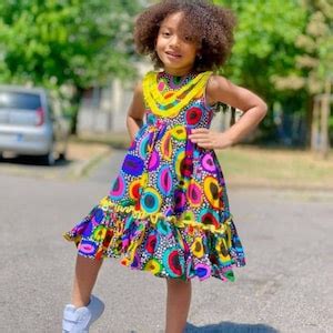 African Kids Dress,african Midi Dress for Women,african Clothing for ...