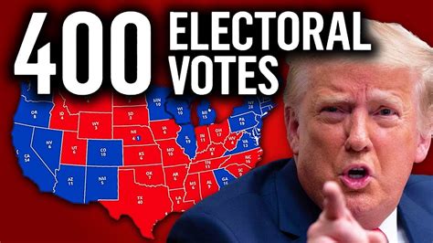 Trump Landslide Incoming Election Map Based On The Newest Polls