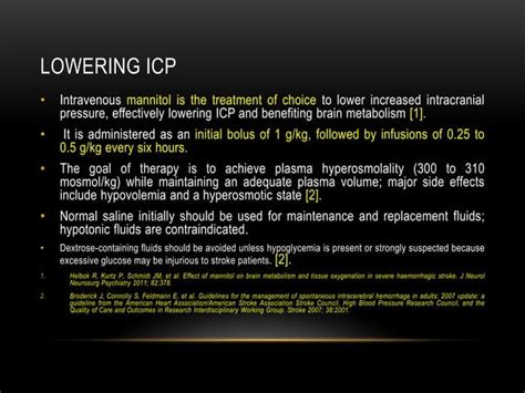 Spontaneous Intracerebral Hemorrhage Ppt