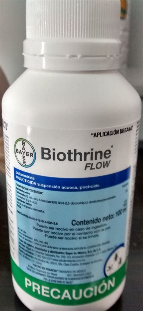 Biothrine Flow 100ml Bayer Insecticida Elimina Chinches Etc 16000 En Mercado Libre