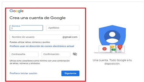 Cómo crear una cuenta en Google Drive 2023