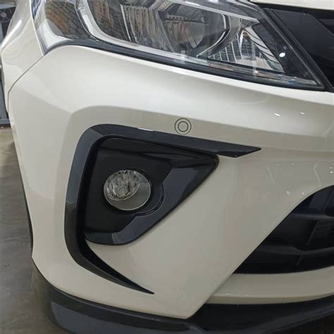 Perodua Myvi Gen3 Gm3 2018 2021 Amg Front Bumper Canard Trim Garnish