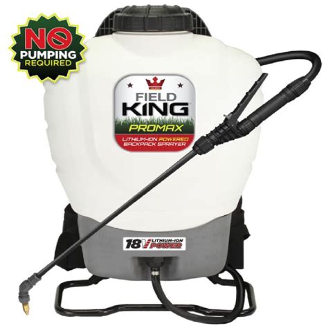 Smith Field King V Li Ion Battery Powered Backpack Sprayer