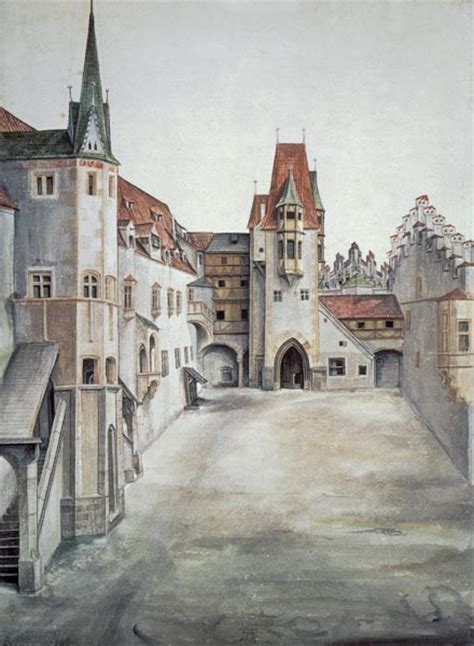 Hof der Burg zu Innsbruck Albrecht Dürer als Kunstdruck oder Gemälde