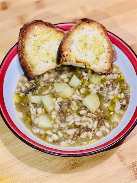 Zuppa Di Legumi E Orzo CucinArte Con Katia