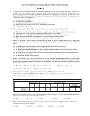 Stat 252 Practice Final Blank Pdf STAT 252 FINAL EXAM PRACTICE