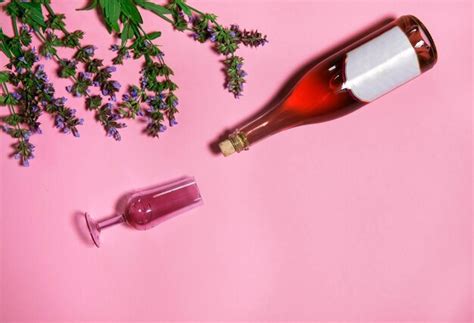 Premium Photo High Angle View Of Glass Bottle On Table