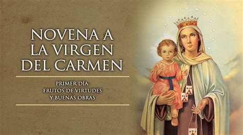 Novena De La Virgen Del Carmen 2024 Pdf Libbi Othella