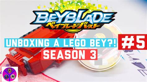 Unboxing A Lego Bey Season 3 5 Lego Beyblade Unboxing Beyblade Burst Super King Youtube