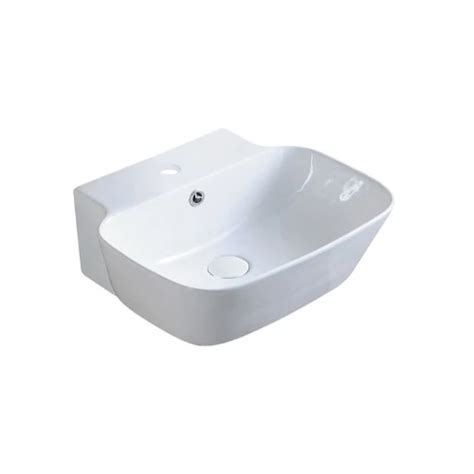 Parryware Indus Wall Hung Ceramic Wash Basin C In White Colour