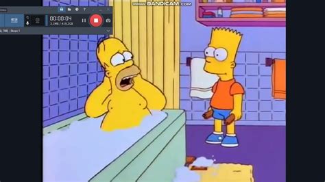 Bart Hits Homer With A Chair But With Sonicexe Screaming Sound Effect