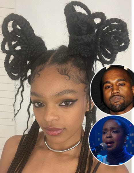 Lauryn Hills Daughter Selah Defends Her Decision To Wear Kanyes White Lives Matter Shirt