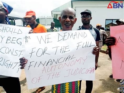 Nationwide Strike JUSUN Shuts Down Abia Demands Full Autonomy Photos