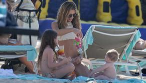 Abigail Clancy In A Bikini In Dubai Aznude