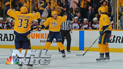 Colorado Avalanche Vs Nashville Predators I Game 1 I Stanley Cup