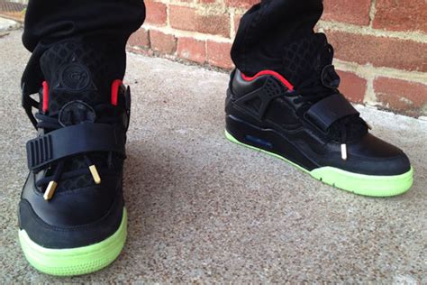 Nike Air Yeezy X Air Jordan Iv Customs By Ammo Skunk Sewnupsoles