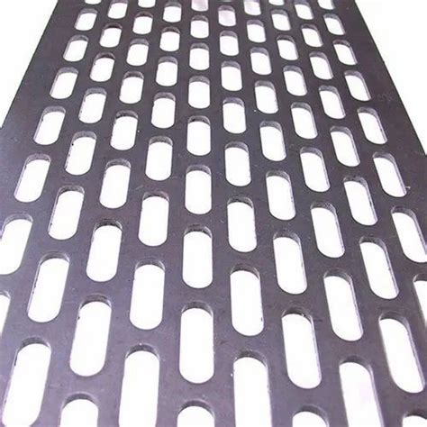 Slot Hole Stainless Steel 304 Slotted Perforated Sheets At Best Price